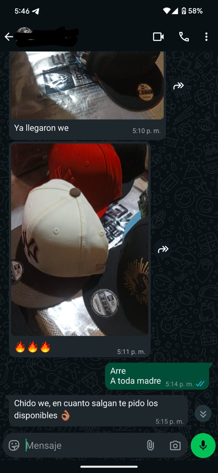 Cliente Johnny Caps